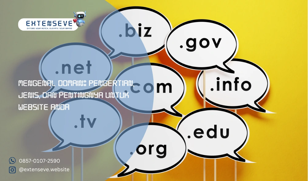 Mengenal Domain: Pengertian, Jenis, dan Pentingnya untuk Website Anda