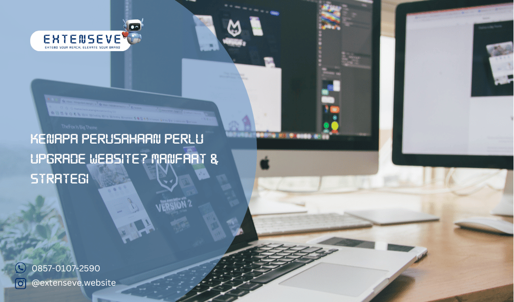 upgrade website perusahaan