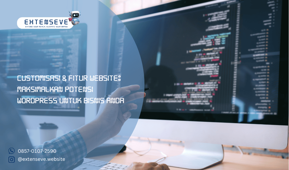 Customisasi fitur website