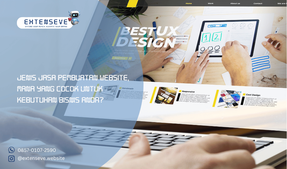 jenis jasa pembuatan website